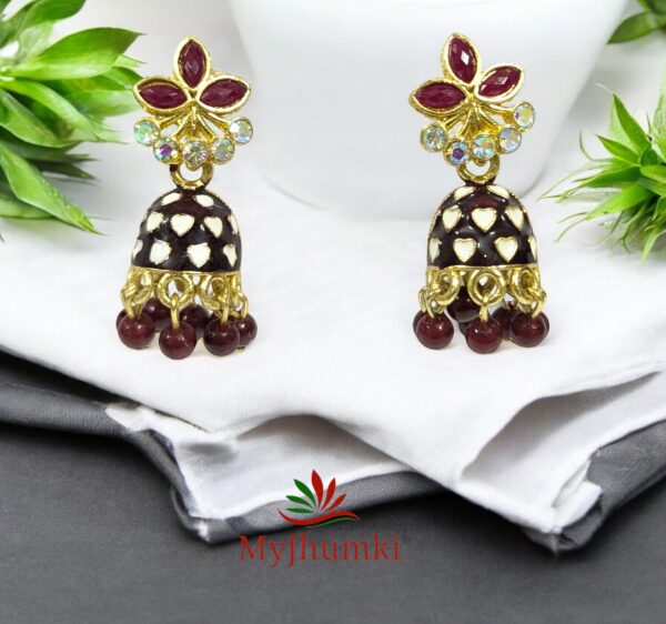 Oxidised Jhumka Earring For Women